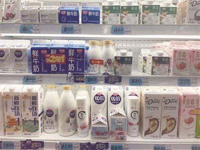 光明牛奶断货了?台州各大超市供货正常